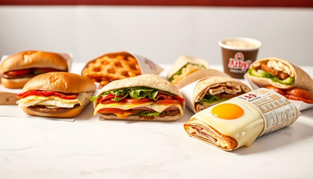 arby's breakfast combos
