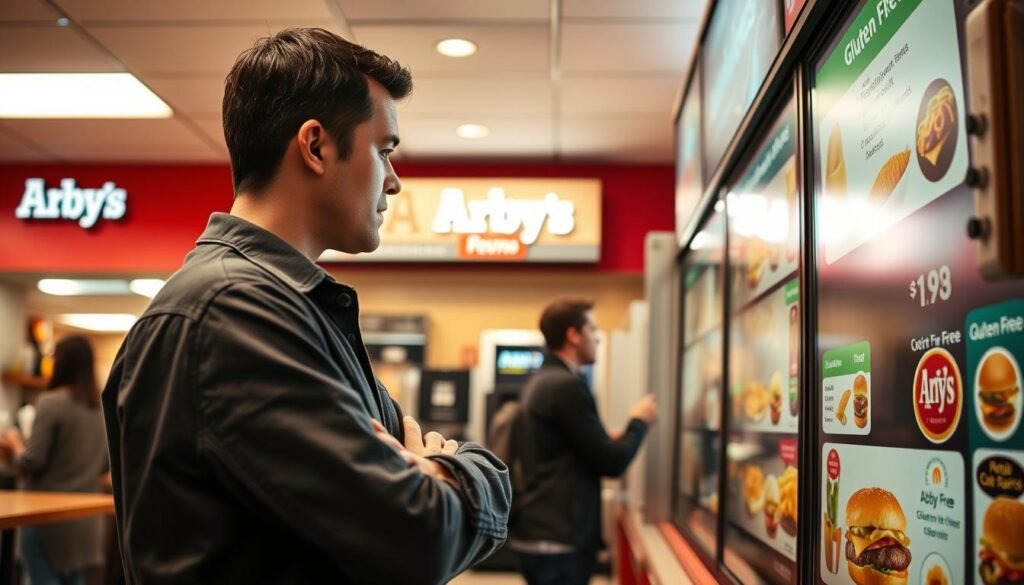 arby's gluten free ordering