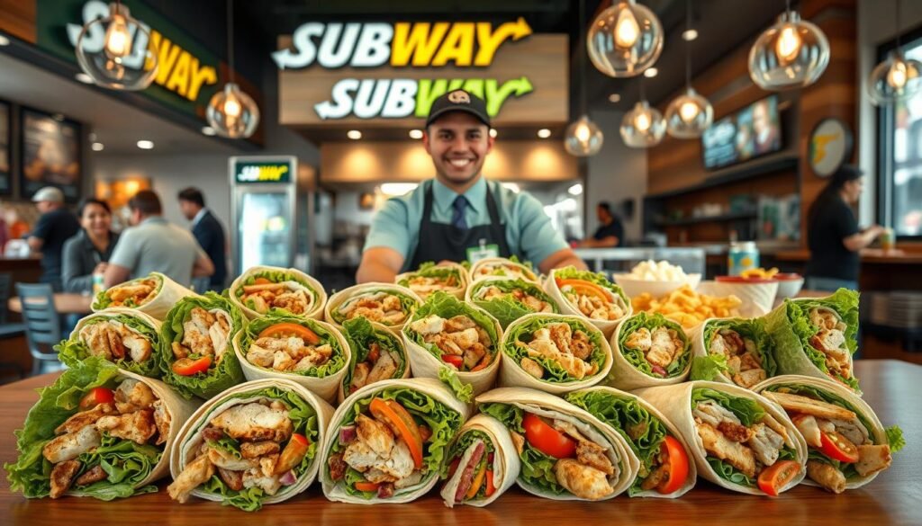 wraps Subway wraps Subway